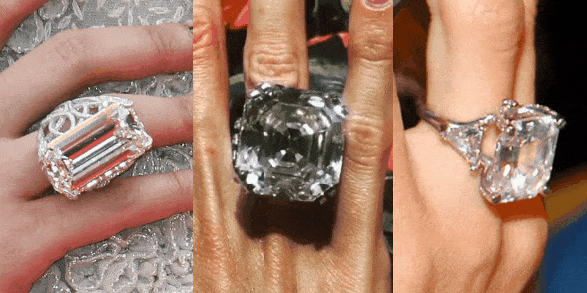 超巨大ダイヤモンドに衝撃！世界の富豪の婚約指輪8