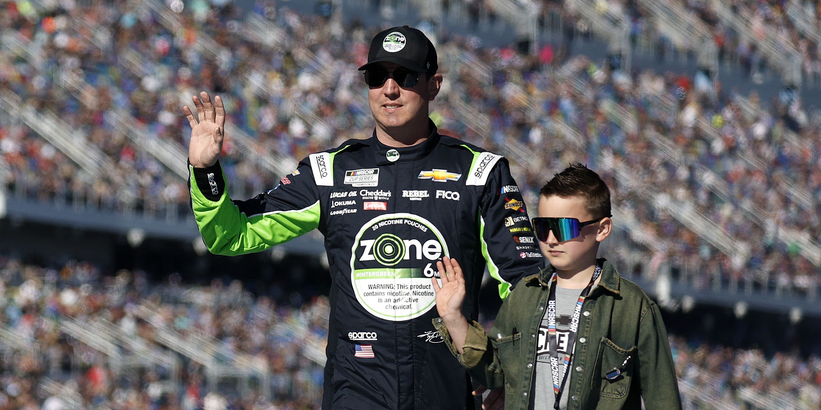 Kyle Busch Was More Stressed Watching His Son Win a Golden Driller than Racing in the Daytona 500