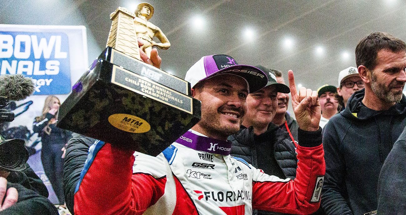 Kyle Larson Becomes a Three-Time Chili Bowl Champion