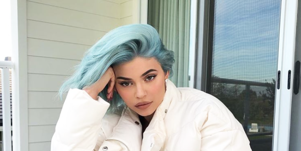 1. "Kylie Jenner Blue Hair Tutorial" - wide 4