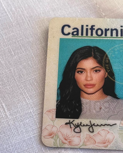 Fans have a theory about why Kylie Jenner posted a picture of her driving licence on Instagram