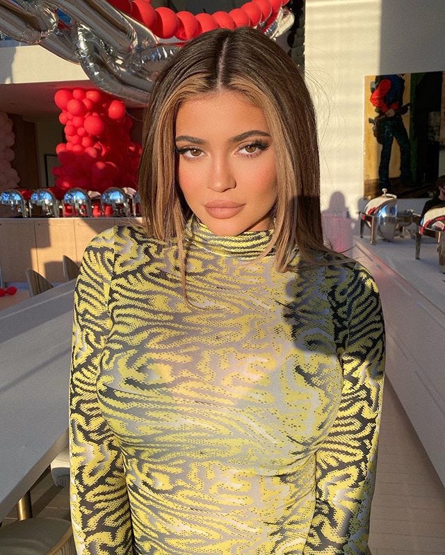 Kylie Jenner wardrobe: the star's new wardrobe looks empty