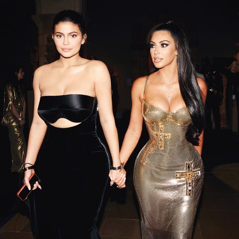 Kylie Jenner and Kim Kardashian