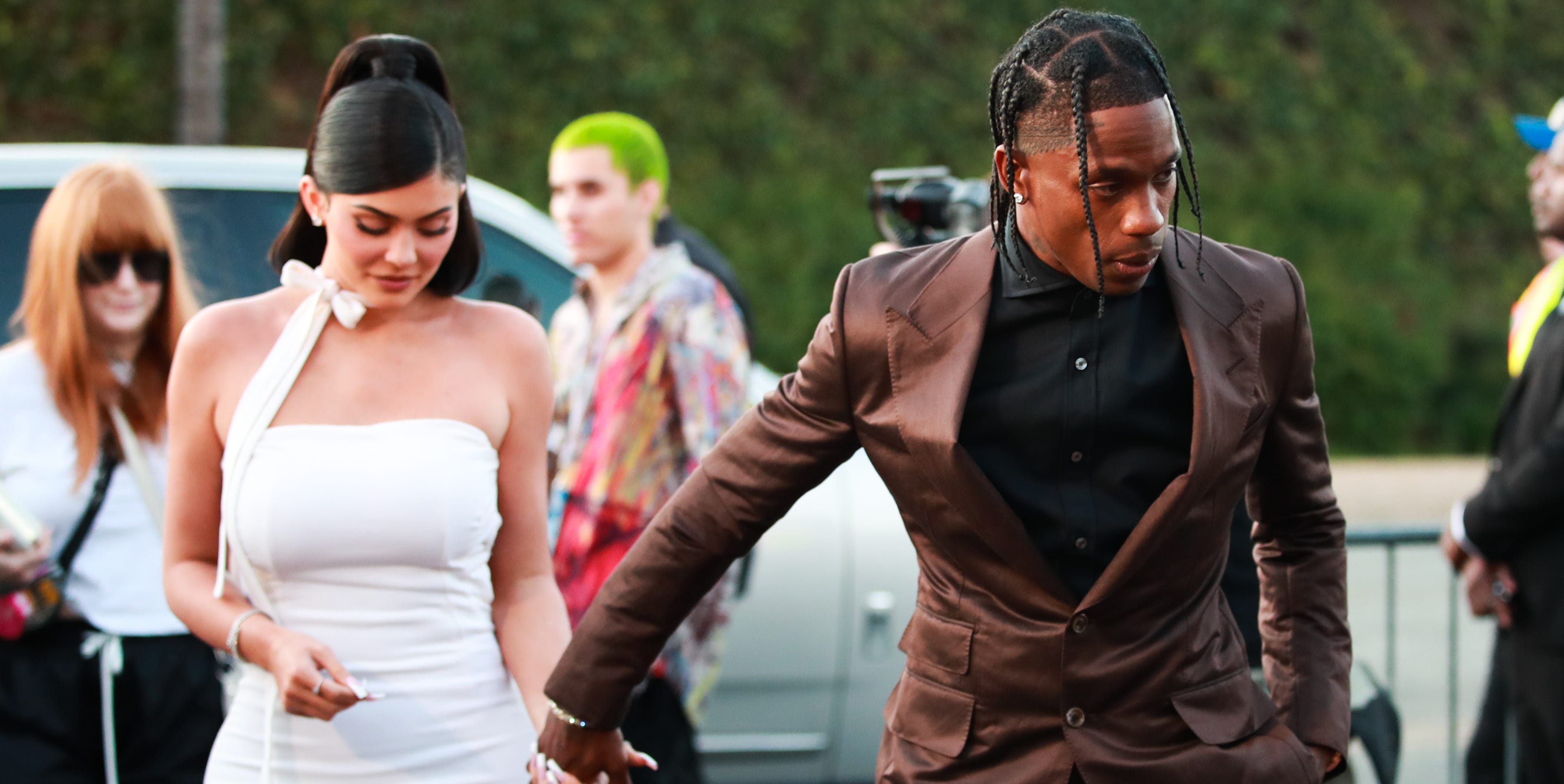 Kylie Jenner and Travis Scott ‘Love Each Other’ But Aren’t ‘Putting Any Pressure on Their Relationship’