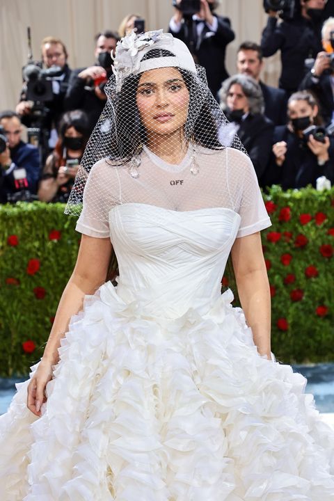 Kylie Jenner Wears Bridal Off-White Dress at Met Gala 2022