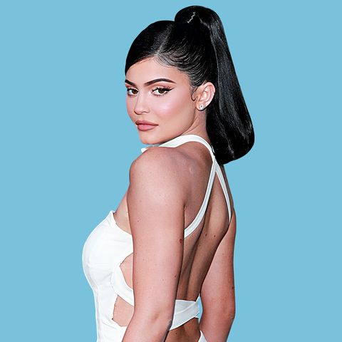 Kylie Jenner Playboy Interview with Travis Scott about Wine Bed Linens