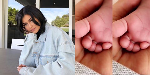 Kylie Jenner Coos Over Stormis Toes In Adorable Video