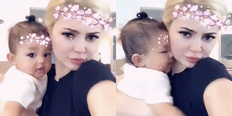 Kylie Jenner Snuggling with Baby Stormi in Her Instagram Stories Will Melt Your Heart
