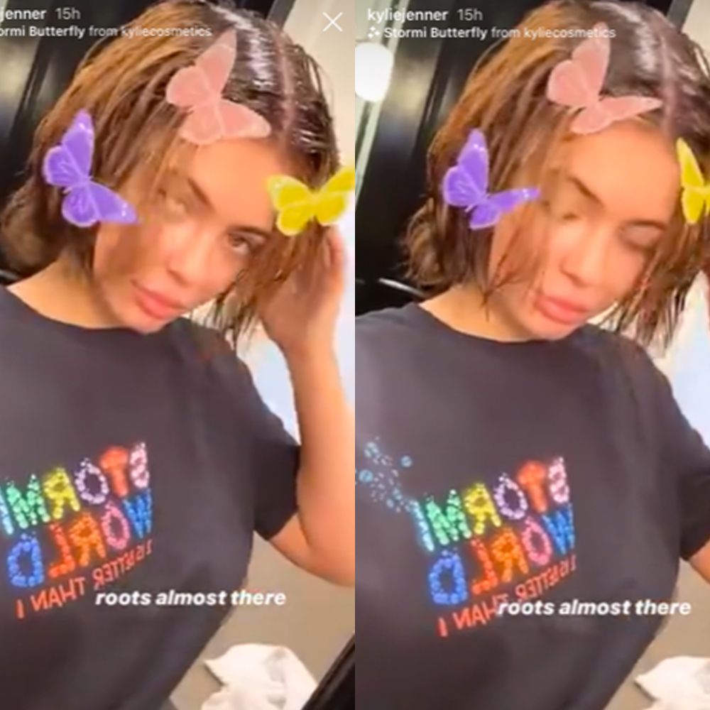 Kylie Jenner Just Removed All Her Hair Extensions