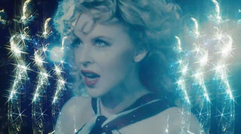 Kylie Minogue unveils sparkly new music video for 'Say Something'