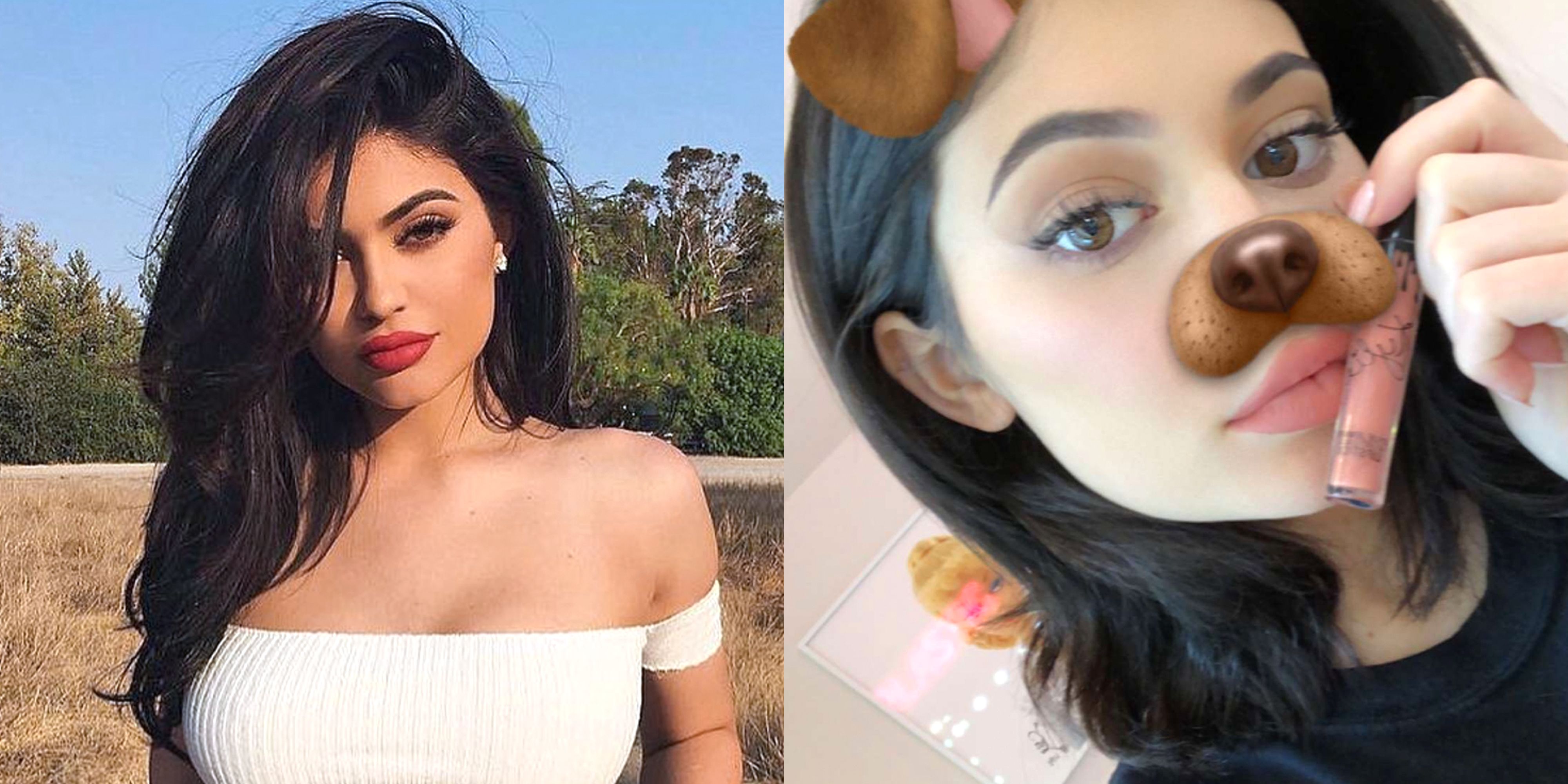 kylie jenner lob haircut