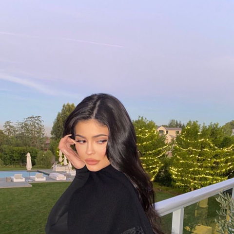 Kylie Jenner just gave us a sneak peak at her walk in closet