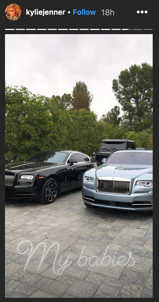Travis Scott Bought Kylie Jenner A 320k Monogrammed Rolls Royce