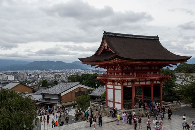 tourism boom in kyoto