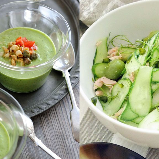 きゅうりが大活躍 10分で完成するサラダ スープ 煮込みの夏レシピ11選 Elle Gourmet エル グルメ