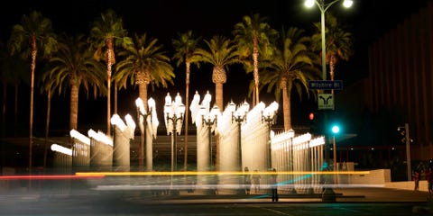 urban lights by chris burden at lacma