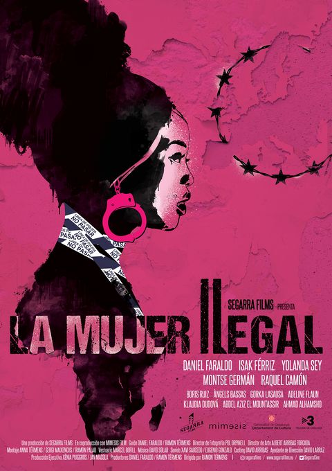 cartel de "la mujer ilegal"