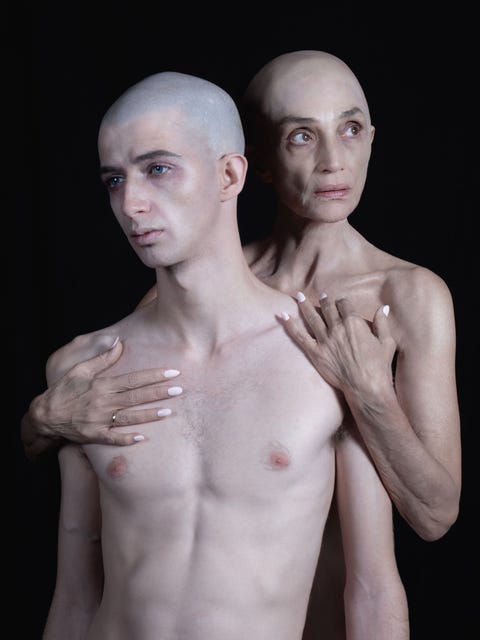 Manuel Llunell and Angela Molina