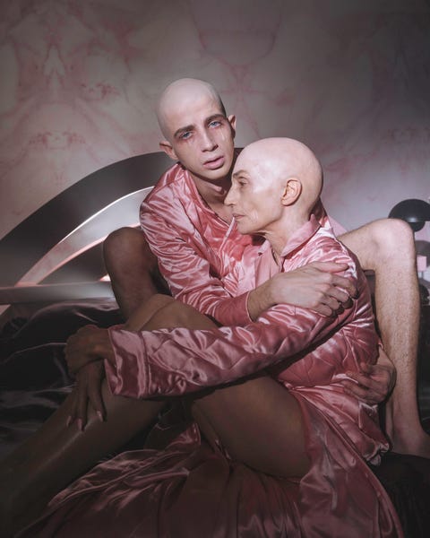 Manuel Llunell and Angela Molina