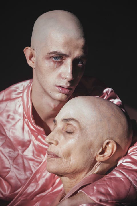 Manuel Llunell and Angela Molina