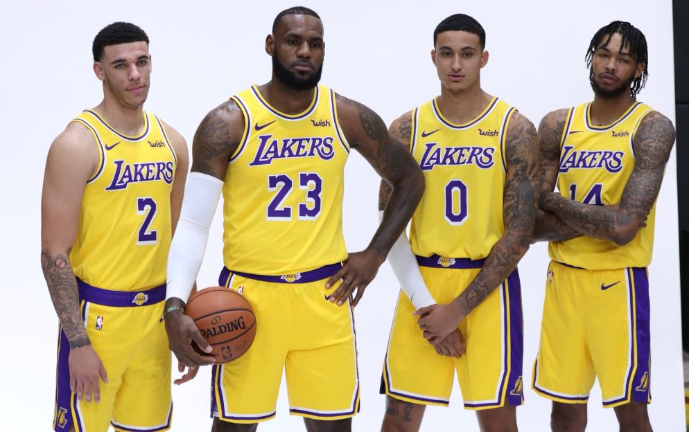La presentación de los nuevos Lakers de LeBron James desata la locura