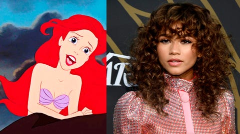 Será Zendaya la nueva Ariel? - Zendaya en la versión de carne y hueso de 'La  Sirenita'