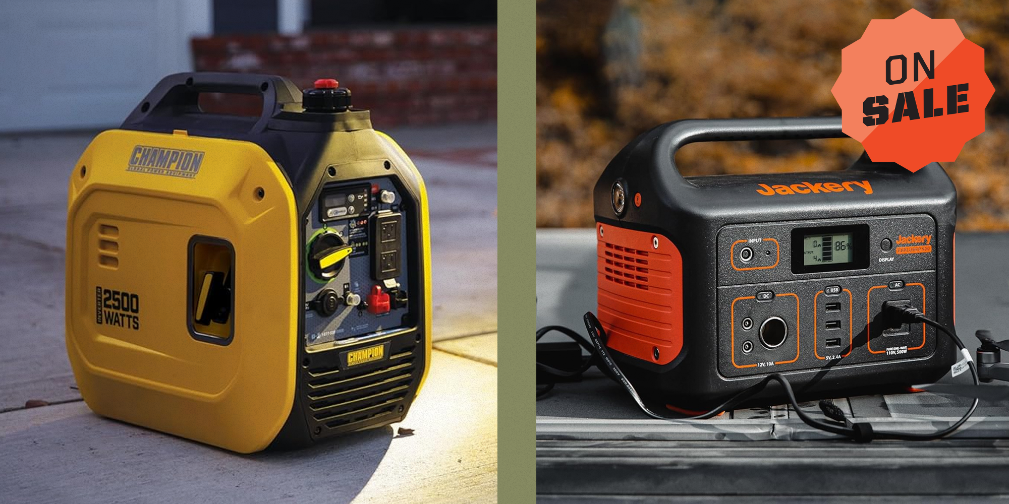 Keep the Light on With Up to 48% Off Portable Generators for Labor Day