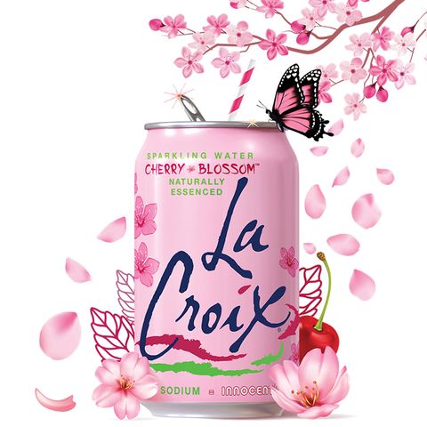 lacroix cherry blossom sparkling water