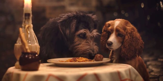 The Trailer for Disney’s Live-Action 'Lady and the Tramp' Is All I Need This Tuesday