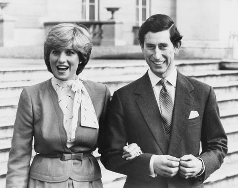 Princess Diana And Prince Charles Engagement Photos In Real Life