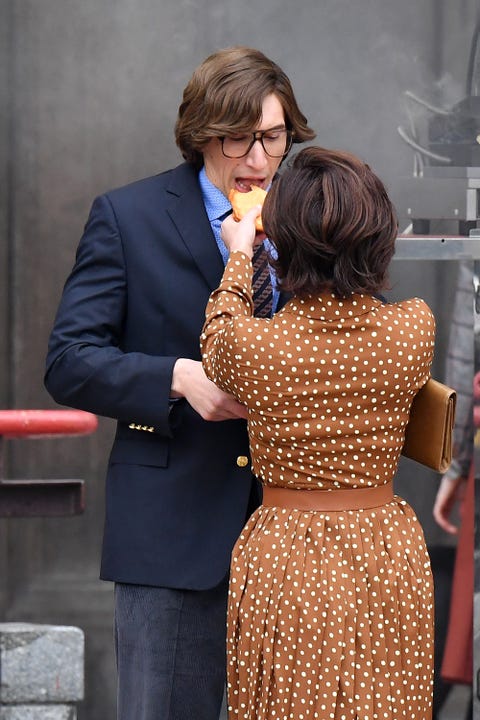 Photos Of Lady Gaga Adam Driver Filming House Of Gucci Best Pictures From The House Of Gucci Set