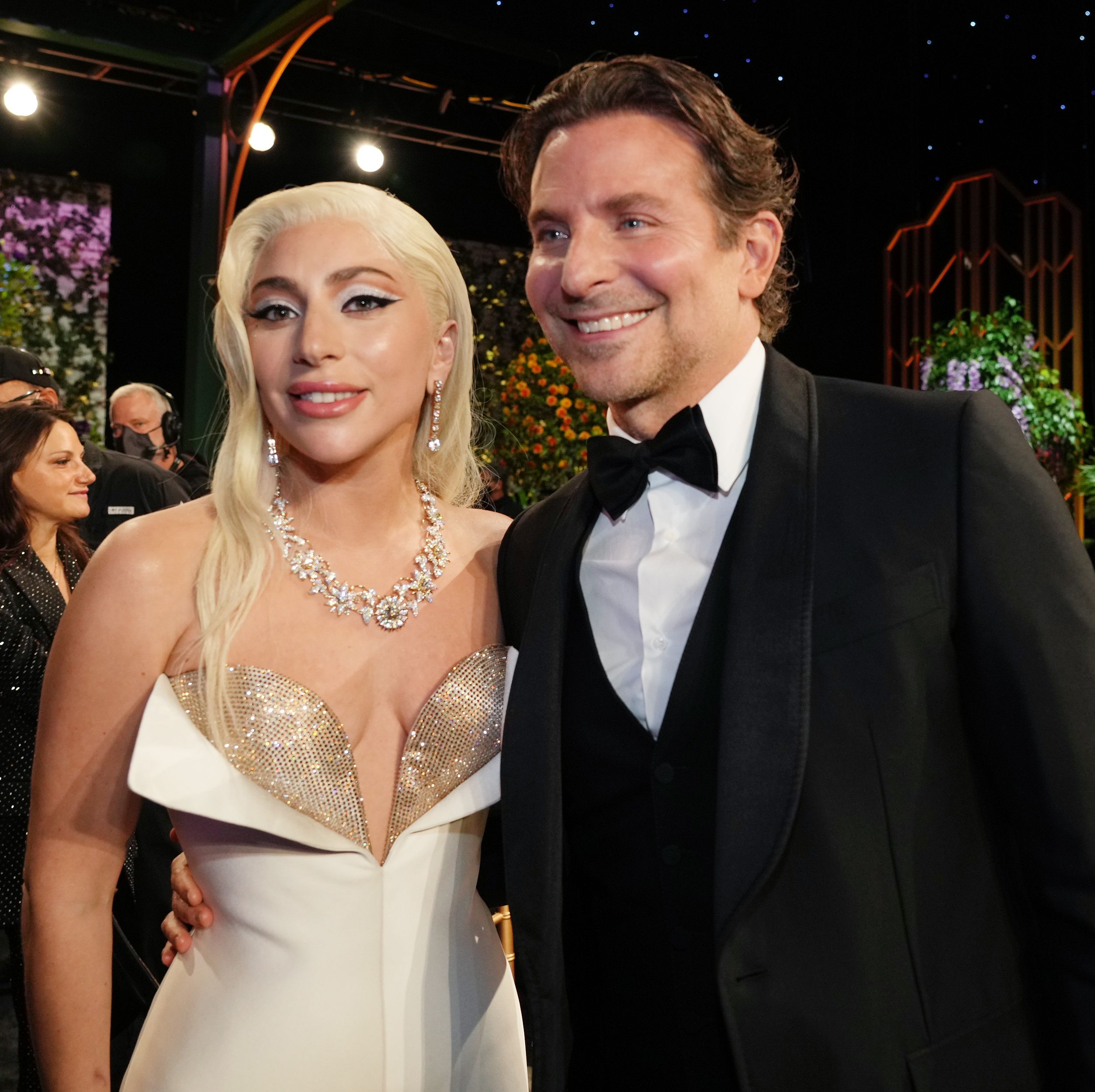 Alert: Lady Gaga and Bradley Cooper Reunited at the SAG Awards Last Night