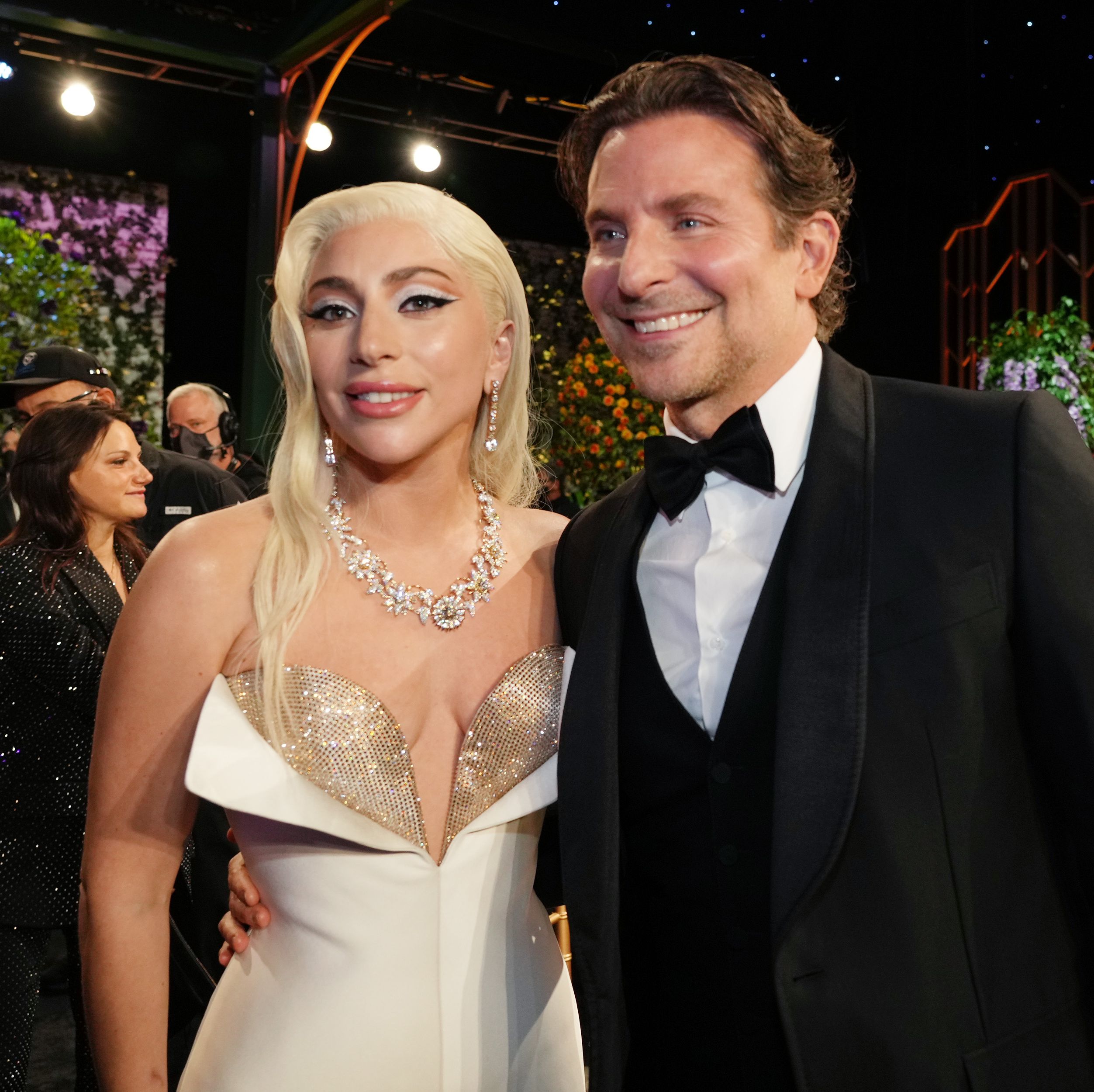 Alert: Lady Gaga and Bradley Cooper Reunited at the SAG Awards Last Night