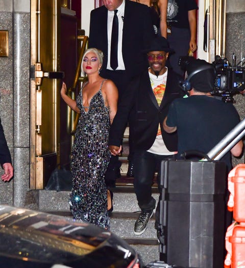 Celebrity Sightings In New York City - August 05, 2021 lady gaga radio city dress