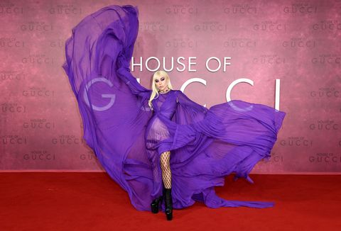 metro goldwyn mayer studios and universal pictures presents the uk premiere of "house of gucci"   red carpet