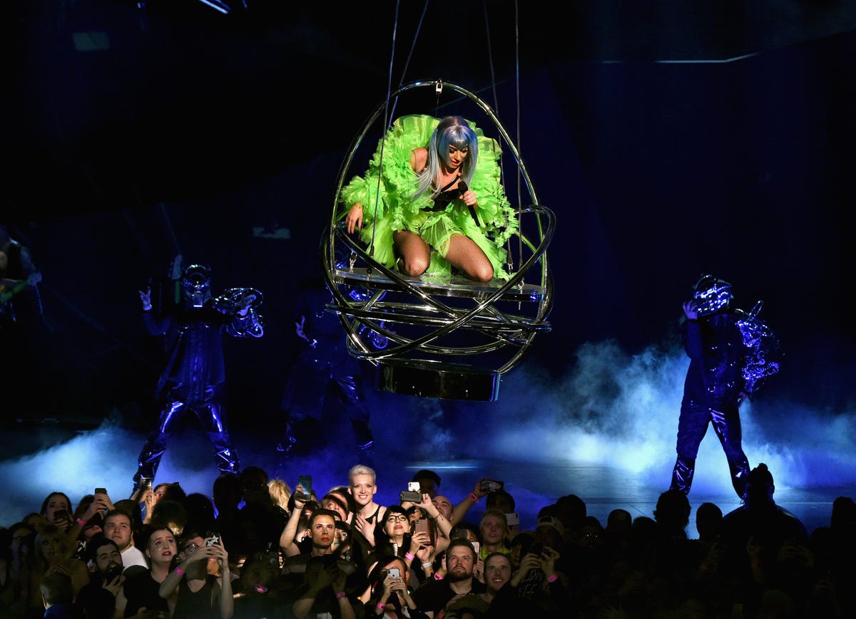 Lady Gaga Had A Wardrobe Malfunction During Her Enigma Las Vegas