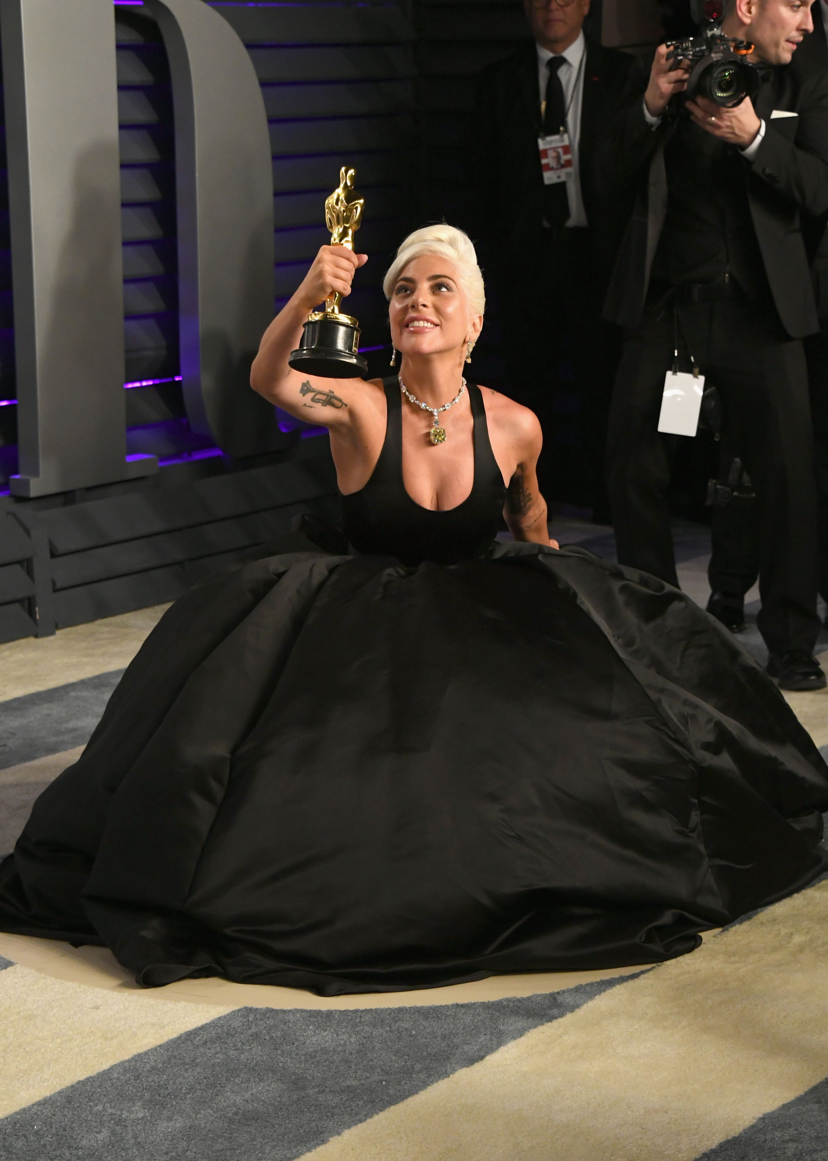 lady gaga oscars dress 2021