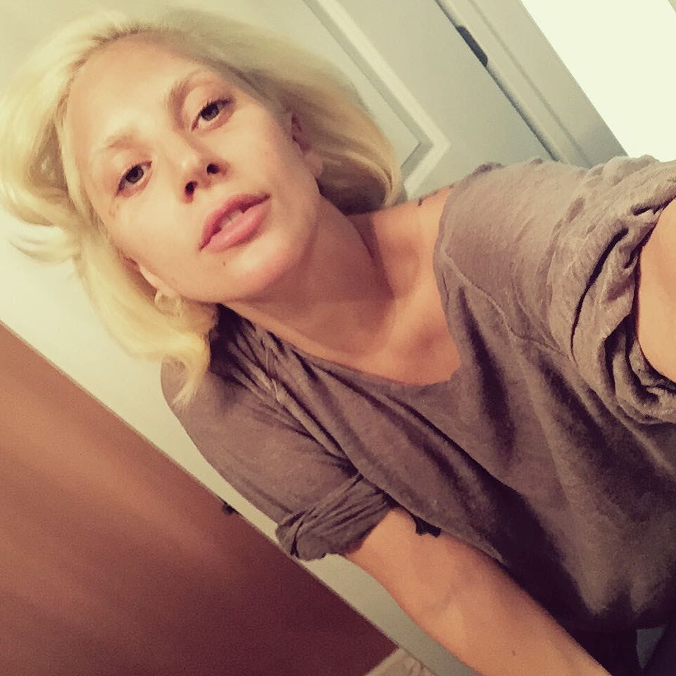 lady gaga without makeup and wig 2022