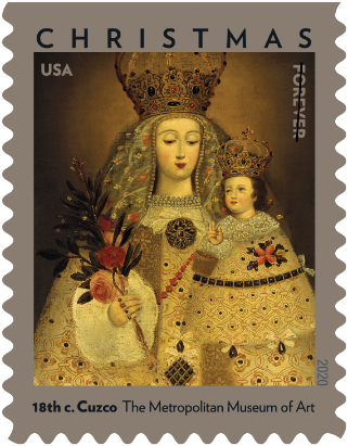 our lady of guápulo forever stamp