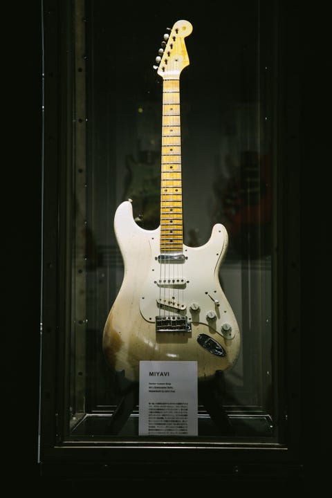 ファン垂涎の最新0本超が並ぶ Fender Custom Shop Experience ギター展示場