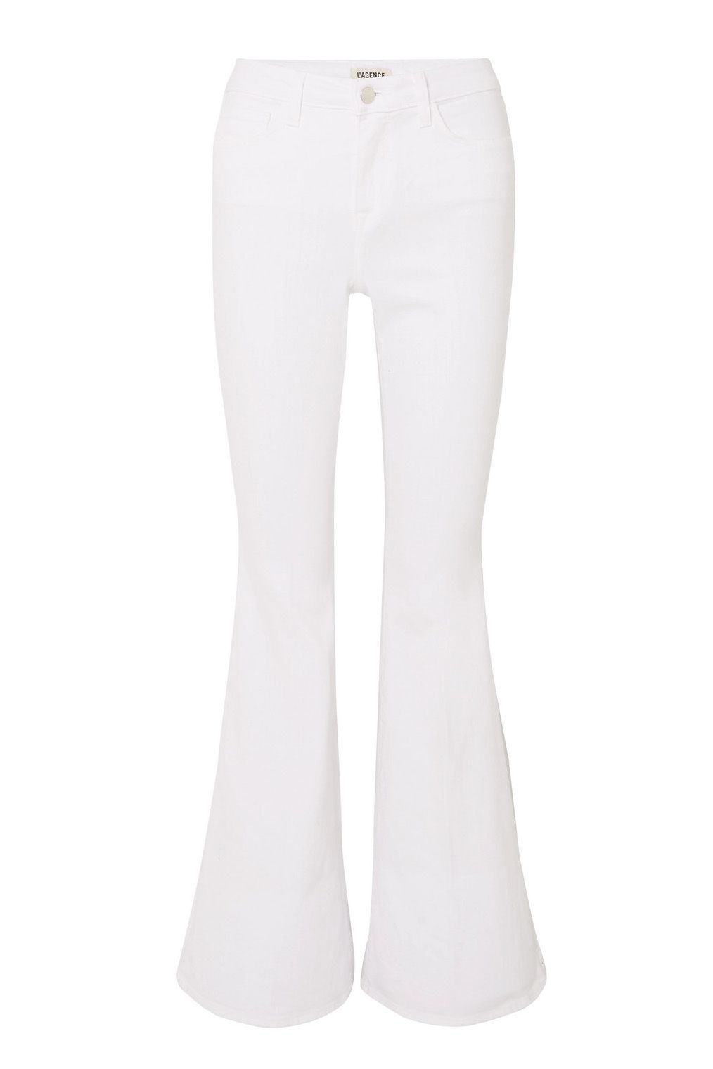 best white cropped jeans