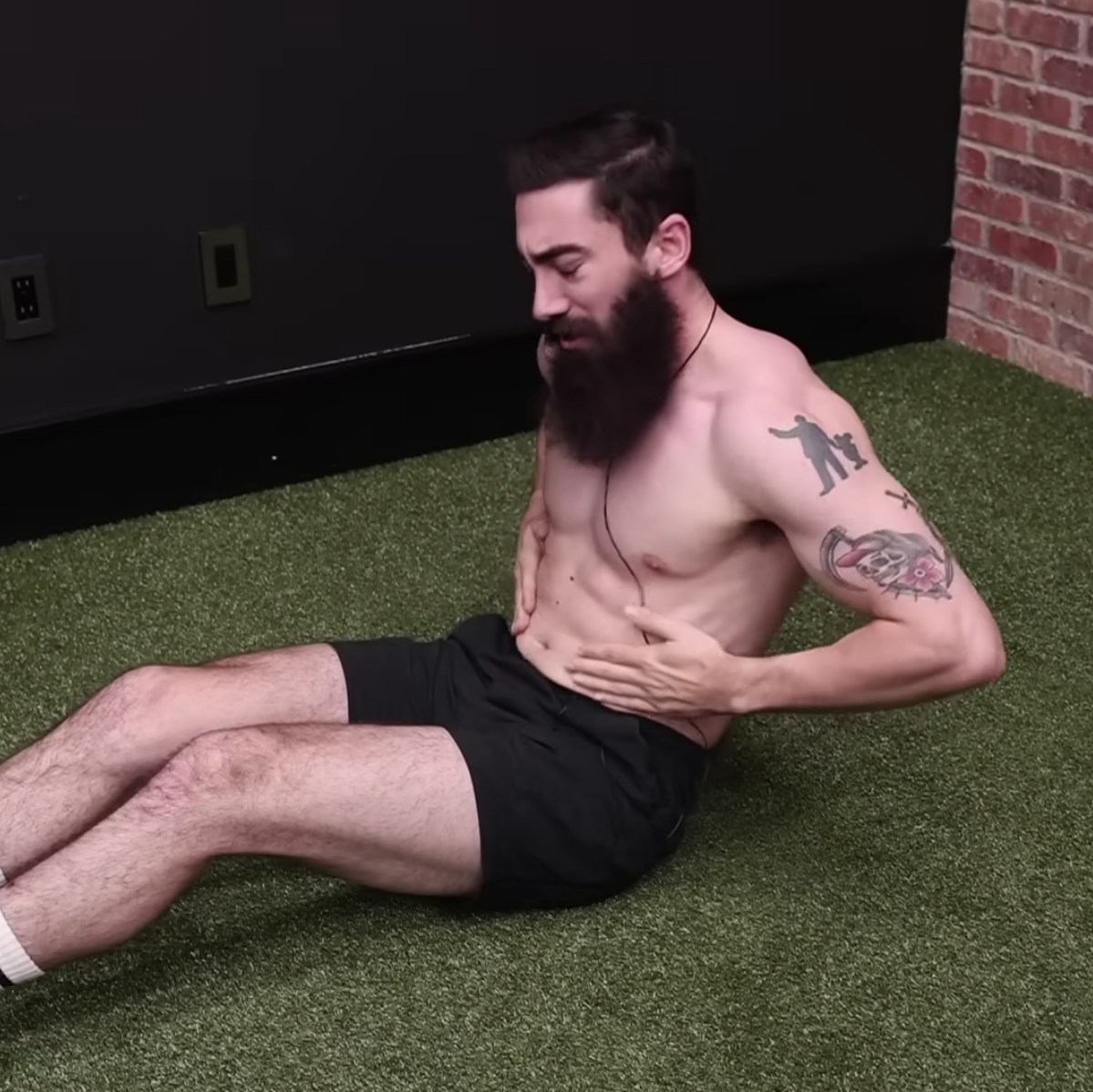 30 Days of the 'Baby Monkey' Workout Shredded This Guy's Abs