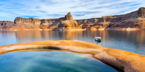Houseboating on Lake Powell — Arizona and Utah  
