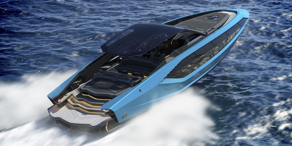 Lamborghini Is Building a 4000-HP Boat
