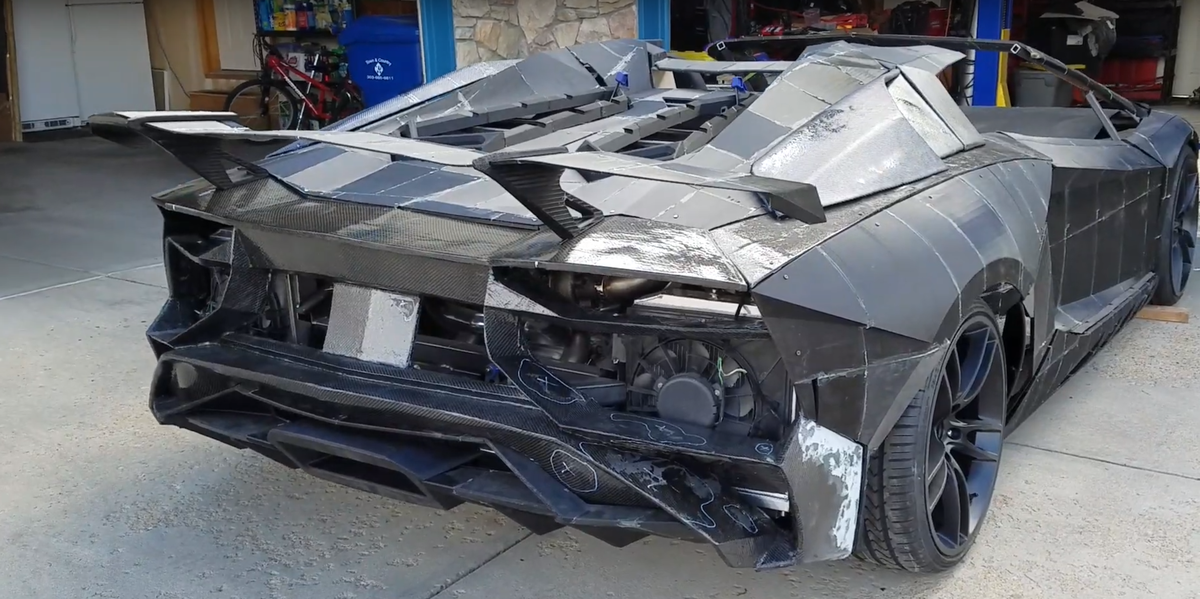 Un Lamborghini Aventador? puedes hacer uno con una impresora 3D