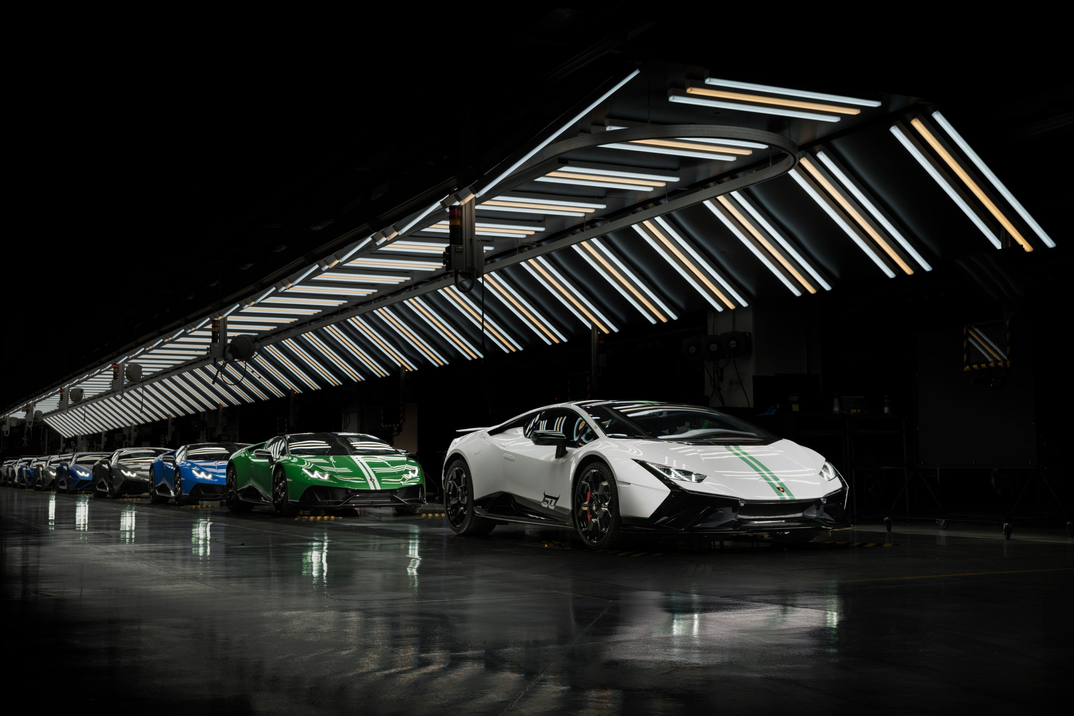 Lamborghini estrena tres Huracán Edición 60 Aniversario