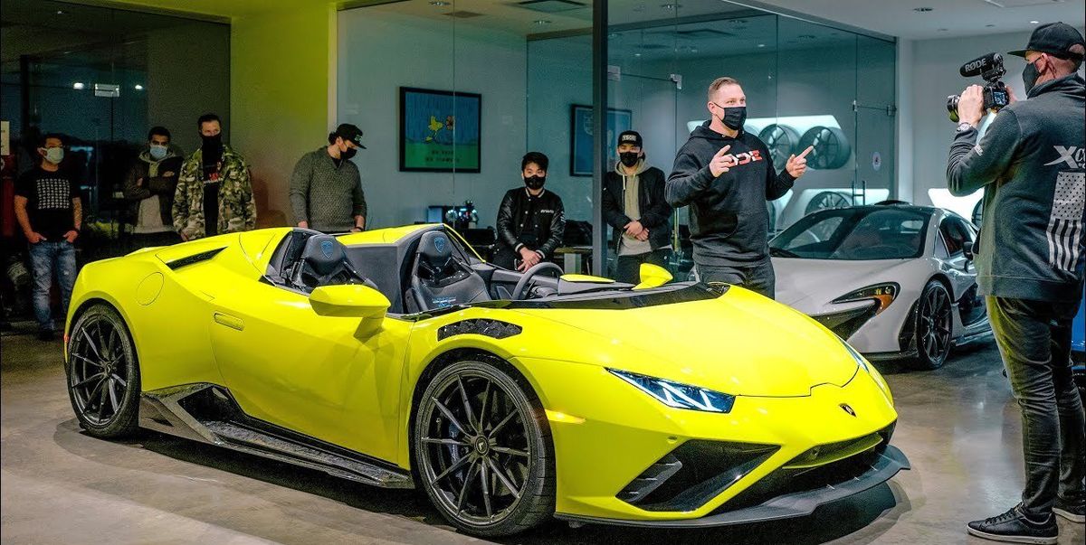 Un youtuber crea su propio Lamborghini Huracán Aperta y este es el resultado