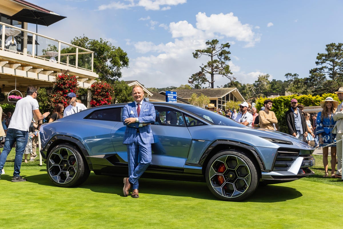 Lamborghini Lanzador Unveil during The Quail, A Motorsports Gathering