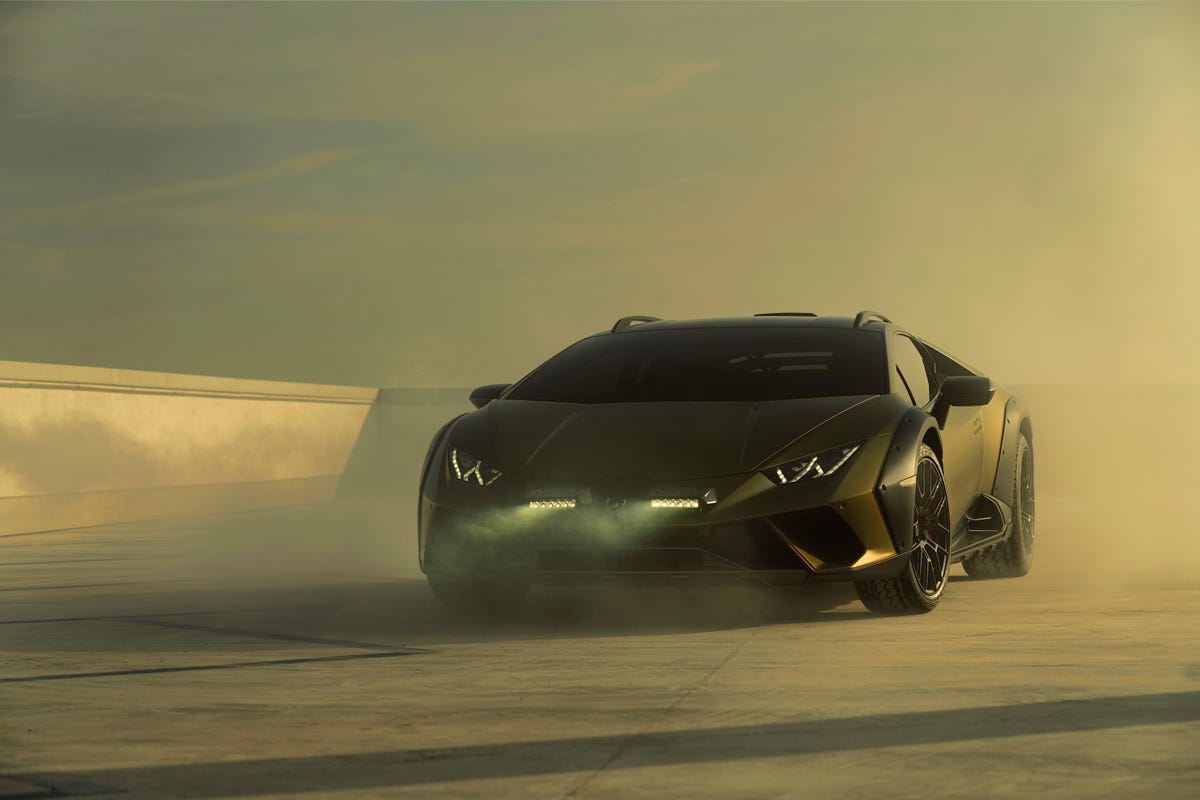 The 2023 Lamborghini Huracan Sterrato Is a True Off-Road Supercar