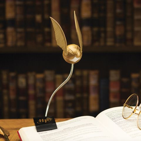 Lámpara de pinza de lectura inspirada en Harry Potter